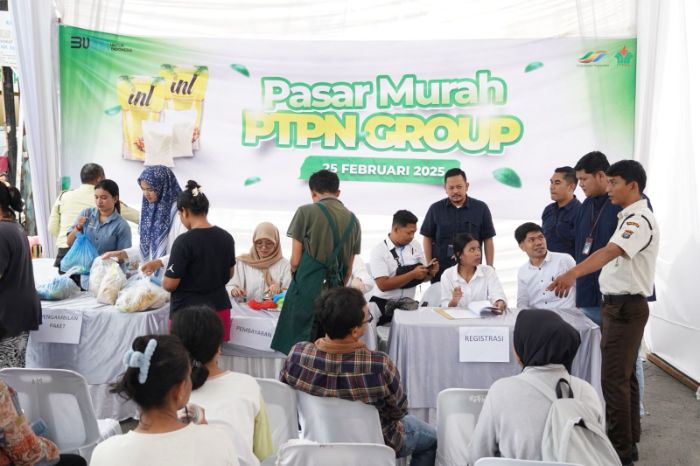 Stabilisasi Harga Pangan, Pasar Murah di Medan Distribusikan Minyak
