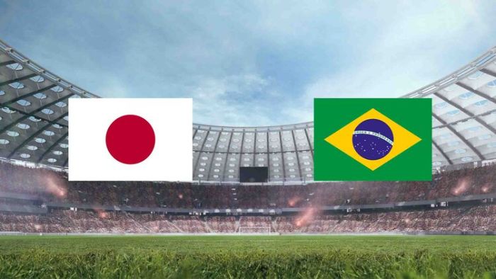 일본 vs 브라질 경기 포스터