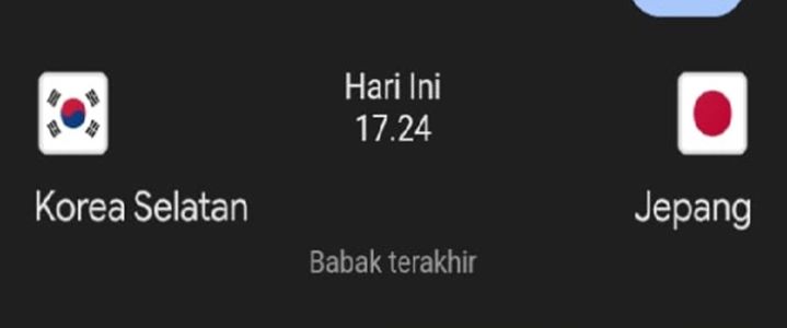 korea selatan vs jepang 대표 이미지