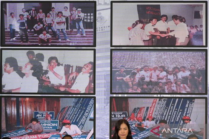 Bareskrim Perlihatkan Sembilan Foto Jokowi Selama Kuliah di UGM