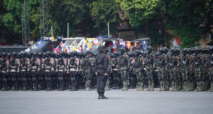 Amankan Pelantikan Prabowo, Polri Gelar Gladi Bersih, TNI Kerahkan 3 Matra