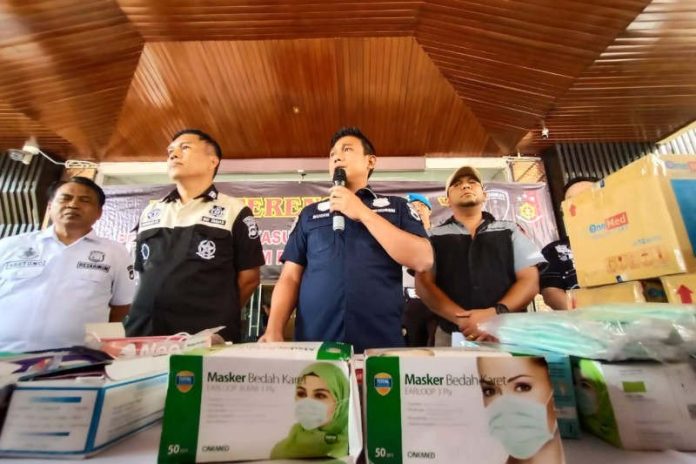 Masker Langka di Kota Medan