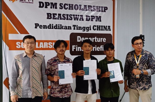 Dpm Program Program Beasiswa, PT DPM Berangkatkan Putra/i Terbaik Dairi Kuliah di China