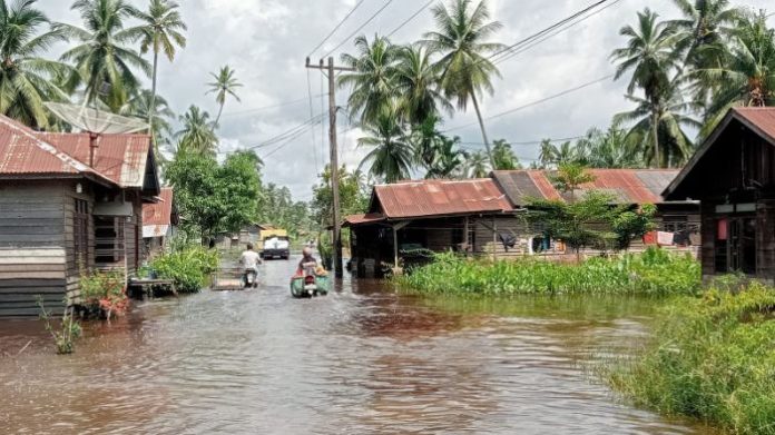 Sepekan Terakhir, Sejumlah Dusun di Asahan Terendam Banjir