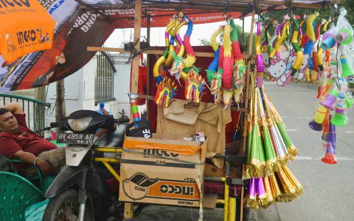 Becak Jualan
